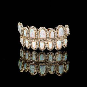  Eight Teeth Iced Out Grillz Teeth Luxury Teeth Grillz For Men Jewelry