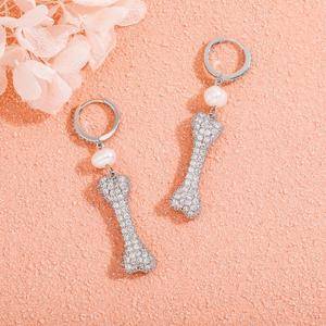  Bones Stud Earrings Original Design Fashion Pendientes Fine Jewelry Festival Gift For Women