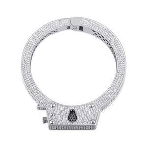  New Hip Hop Personality Bracelet High Quality Iced Out Cubic Zirconia Fashion Jewelry Gift For Men Women