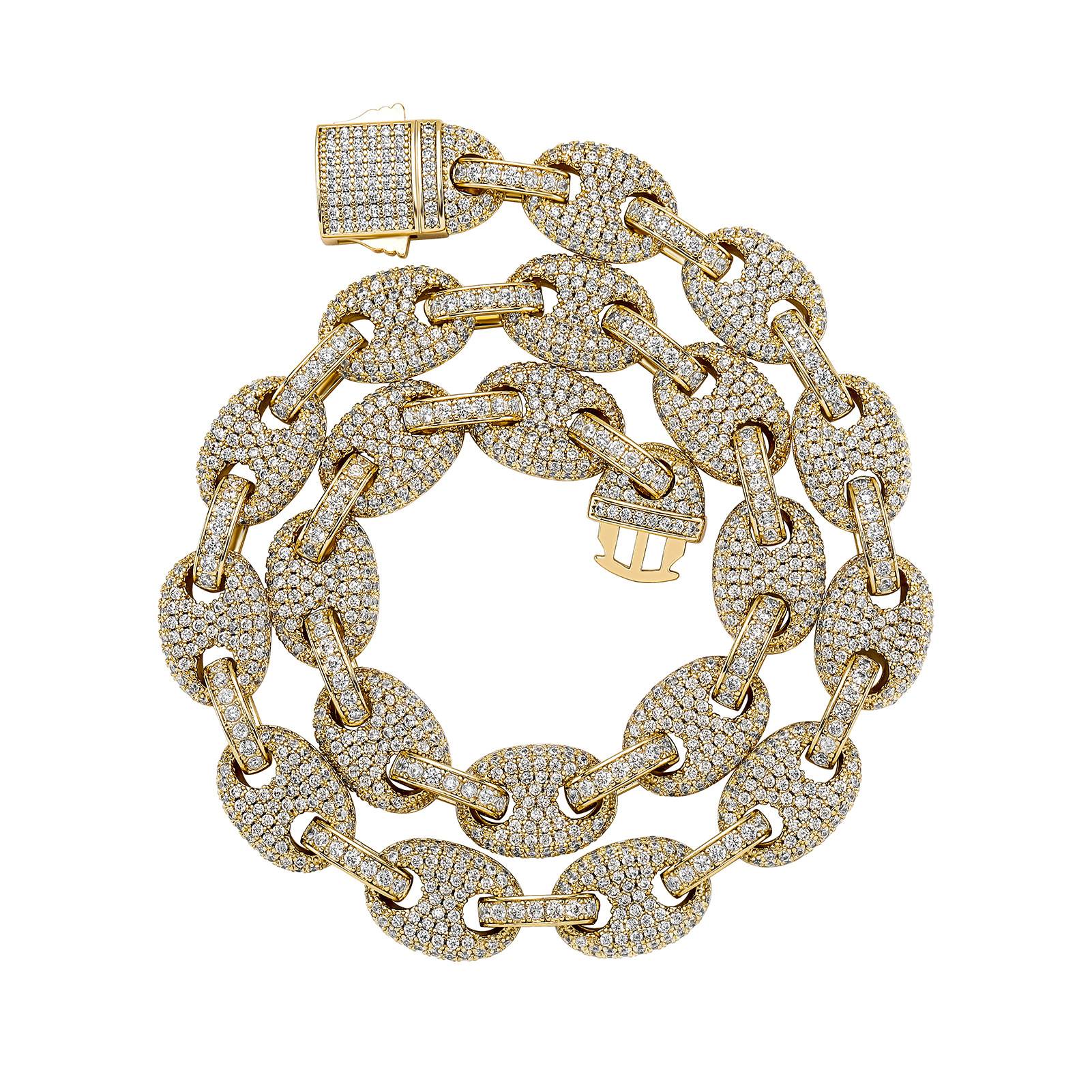 Fashion Bling Bling Brass Hip hop Iced Out Zircon Cuban Chain Bracelet Men's Jewelry  Cuban Bracelet 