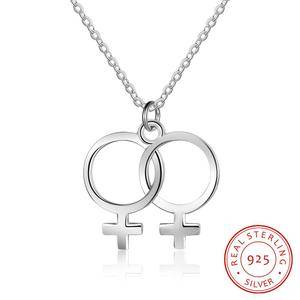Jewelry Genuine 925 Silver Neck Chain With    Horizontal Pendant Necklaces Eith  Woman Jewelry 