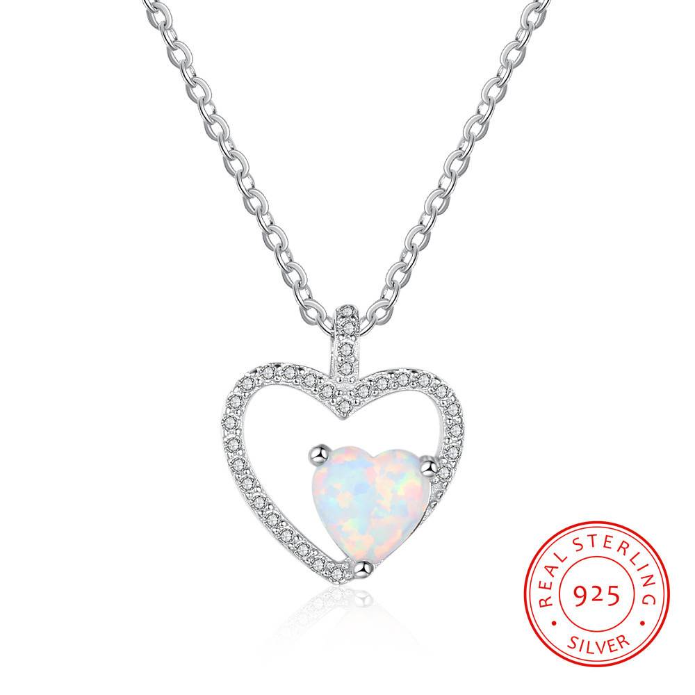 Exquisite Fashion Heart Necklace  Infinite Love Pendant Wedding Engagement Jewelry Party Birthday Anniversary Gift