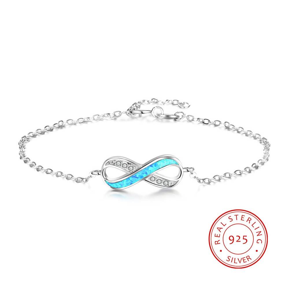  New Fashion Bracelet Cute bracelets chain for Ladies Birthday Jewelry Gift S925 Simple Personality Bracelet