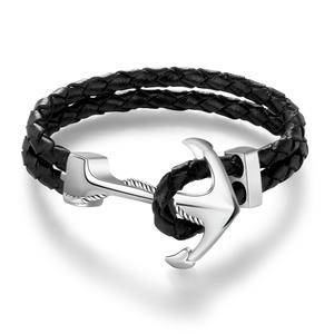 New Design  Leather Bracelet for Men Woman  Bracelet Fashion Wristband Party Jewelry Gift