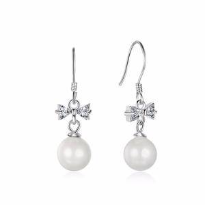  Natural Freshwater Pearls Earrings 925 Sterling Silver Earrings  Hoop Earings for Women Jewelry