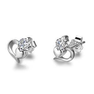  Earring S925 Fashion Jewelry Silver Statement Open Hollow Flower Drop Dangle Stud Earring For Women
