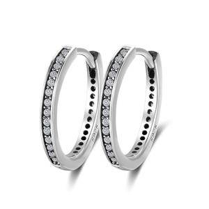 New Silver Color  Earrings Stud Earrings For Women Original Fashion Jewelry 