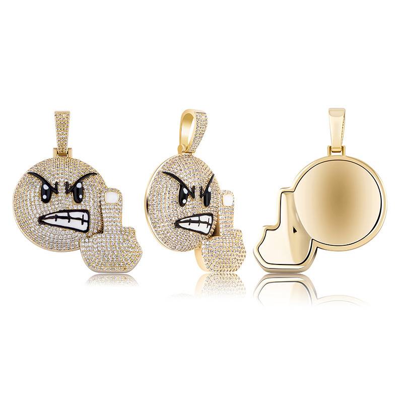  Iced Out AAA Cubic Zirconia Bling Men's Women Hip hop  Jewelry