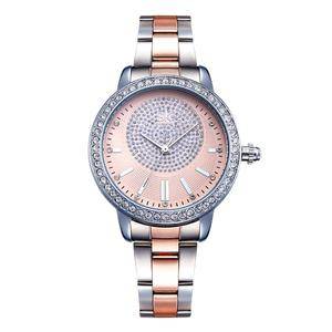   Lady's Quartz Movement High Quality Charm Luxury Stainless Steel Band Watch