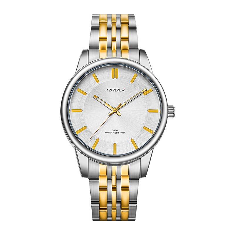 Men Quartz Watch     Stainless Steel Back Watches Luxury Fashion Quartz Watches 