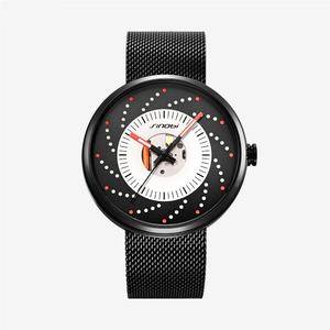  Fashion Mechanical Mens Watches Brand Your Own Luxury Watch Automatic Movement Complete Calendar Wristwatch