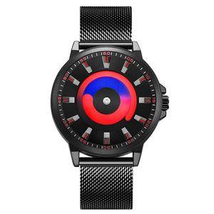  New Creative Sports Quartz watch Men   Movement Watch Mens TOP Watches Fashion Rotation Clock  