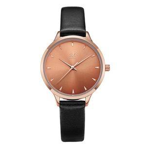  Classic Ladies Quartz Wrist Watch Color Dial Analog Fashion Leather Watches Women Small