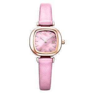  New Watch Women Fashion Casual Leather Belt Watches Simple Ladies' Small Dial Quartz     Wristwatches  