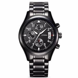 Men Watch Fashion Business Men Quartz Wrist Watch Water Resistant    China Factory Supplier Watch 