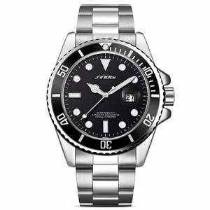  Men Watch  Classic Military Stainless Steel Watches Men Wrist Luxury Quartz Waterproof Wristwatches  