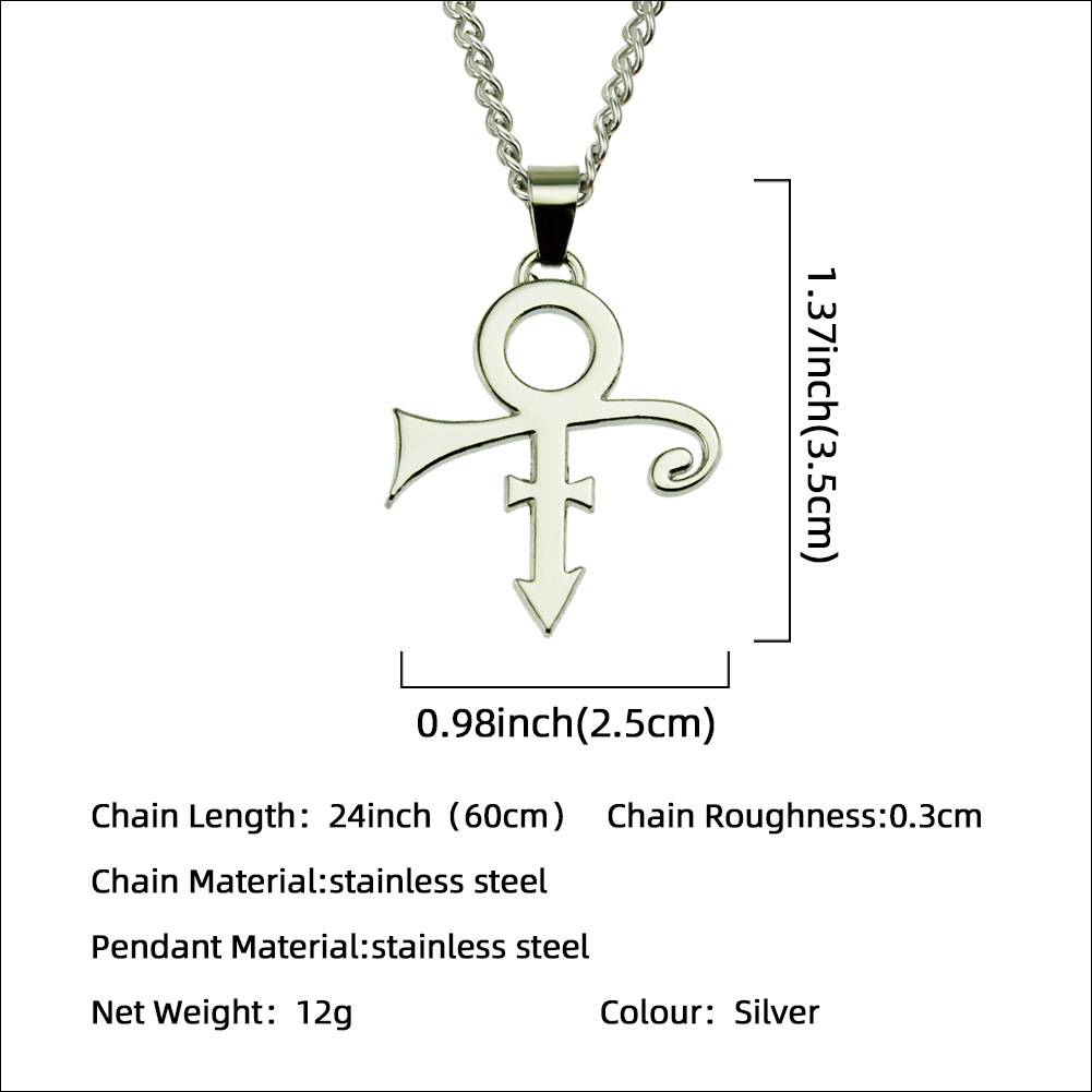 Creative new jewelry smooth cross symbol pendant stainless steel Cuba chain personalized necklace