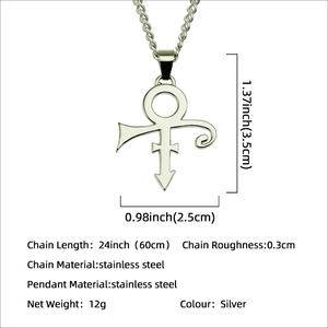 Creative new jewelry smooth cross symbol pendant stainless steel Cuba chain personalized necklace