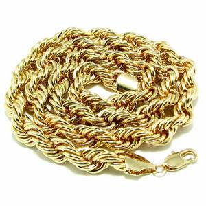 Hip-Hop Series Twist Chain Necklace Metal Twist 10mm Thick 90cm Long Twist Chain Men's Jewelry